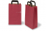 Bolsas de papel con asas planas - rojo, 220 x 105 x 360 mm | PIT Packaging.es | Paisdelossobres