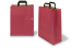 Bolsas de papel con asas planas - rojo, 320 x 140 x 420 mm | PIT Packaging.es | Paisdelossobres