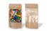 Bolsas stand up kraft con ventana grande - 160 x 270 x 80 mm, 750 ml | PIT Packaging.es | Paisdelossobres