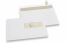 Sobres para impresoras láser, 162 x 229 mm (C5), ventana a la derecha 40 x 110 mm, posición de la ventana a 15 mm desde derecha y 72 mm del parte inferior, peso aprox. cada uno 7 g  | PIT Packaging.es | Paisdelossobres