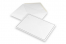 Sobres de luto - Blanco + ribete doble, 156 x 220 mm | PIT Packaging.es | Paisdelossobres