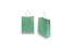 Bolsas de papel con asas redondas - verde metalizado, 180 x 80 x 220 mm, 90 gramos | PIT Packaging.es | Paisdelossobres