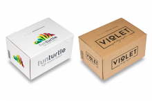 Caja automontable - ejemplo con impresión | PIT Packaging.es | Paisdelossobres