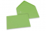 Sobres para tarjetas de felicitación de colores - Verde manzana, 125 x 175 mm | PIT Packaging.es | Paisdelossobres