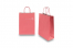 Bolsas de papel con asas redondas - rojo terciopelo, 220 x 100 x 310 mm, 90 gramos | PIT Packaging.es | Paisdelossobres