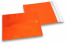 Sobres metalizados mate de colores - Naranja 165 x 165 mm | PIT Packaging.es | Paisdelossobres