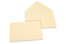 Sobres para tarjetas de felicitación de colores - Blanco marfil, 114 x 162 mm | PIT Packaging.es | Paisdelossobres