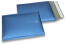 Sobres acolchados ECO metalizados mate - azul oscuro 180 x 250 mm | PIT Packaging.es | Paisdelossobres