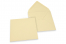 Sobres para tarjetas de felicitación de colores - Camel, 155 x 155 mm | PIT Packaging.es | Paisdelossobres