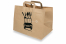 Bolsas de papel take away - marrón + entrega a domicilio | PIT Packaging.es | Paisdelossobres