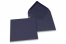 Sobres para tarjetas de felicitación de colores - Azul oscuro, 155 x 155 mm | PIT Packaging.es | Paisdelossobres