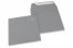 Sobres de papel de color - Gris, 160 x 160 mm  | PIT Packaging.es | Paisdelossobres