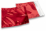 Sobres metalizados de colores - Rojo 165 x 165 mm | PIT Packaging.es | Paisdelossobres
