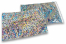Sobres metalizados de colores - Plata holográfico 162 x 229 mm | PIT Packaging.es | Paisdelossobres