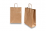 Bolsas de papel con asas redondas - bronce, 260 x 120 x 350 mm, 90 gramos | PIT Packaging.es | Paisdelossobres