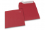 Sobres de papel de color - Rojo oscuro, 160 x 160 mm | PIT Packaging.es | Paisdelossobres