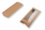 Cajas almohadas kraft marrón - 110 x 220 x 35 mm - con ventana 70 x 180 mm | PIT Packaging.es | Paisdelossobres