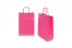 Bolsas de papel con asas redondas - rosa brillante, 220 x 100 x 310 mm, 90 gramos | PIT Packaging.es | Paisdelossobres