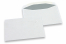 Sobres de papel blancos, 114 x 162 mm (C6), 80 gramos, cierre engomado, peso aprox. cada uno 3 g  | PIT Packaging.es | Paisdelossobres