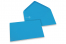 Sobres para tarjetas de felicitación de colores - Azul oceano, 125 x 175 mm | PIT Packaging.es | Paisdelossobres