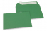 Sobres de papel de color - Verde oscuro, 114 x 162 mm | PIT Packaging.es | Paisdelossobres