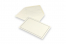 Sobres de luto - Crema + ribete doble, 120 x 185 mm | PIT Packaging.es | Paisdelossobres