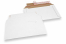 Sobres de cartón rígido para envíos blanco - 190 x 275 mm | PIT Packaging.es | Paisdelossobres