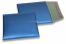 Sobres acolchados ECO metalizados mate - azul oscuro 165 x 165 mm | PIT Packaging.es | Paisdelossobres