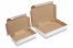 Cajas para envíos postales adhesivas blanco | PIT Packaging.es | Paisdelossobres