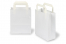 Bolsas de papel con asas planas - blanco, 180 x 80 x 220 mm | PIT Packaging.es | Paisdelossobres