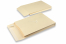 Sobres de fuelle con fondo plano - 262 x 371 x 40 mm, crema | PIT Packaging.es | Paisdelossobres