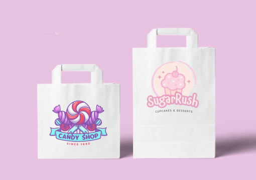 Bolsas de papel con asas planas | PIT Packaging.es | Paisdelossobres