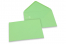 Sobres para tarjetas de felicitación de colores - Verde menta, 133 x 184 mm | PIT Packaging.es | Paisdelossobres