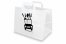 Bolsas de papel take away - blanco + entrega a domicilio | PIT Packaging.es | Paisdelossobres