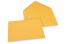 Sobres para tarjetas de felicitación de colores - Amarillo-dorado, 162 x 229 mm | PIT Packaging.es | Paisdelossobres