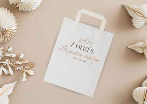 Bolsas de papel con asas planas | PIT Packaging.es | Paisdelossobres