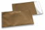 Sobres metalizados mate de colores - Dorado 114 x 162 mm | PIT Packaging.es | Paisdelossobres