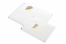 Cierres adhesivos brillantes - blanco | PIT Packaging.es | Paisdelossobres