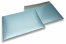 Sobres acolchados ECO metalizados mate - azul hielo 320 x 425 mm | PIT Packaging.es | Paisdelossobres