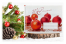 Sobres acolchados de Navidad, blanco + bolas de Navidad | PIT Packaging.es | Paisdelossobres