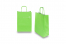 Bolsas de papel con asas redondas - verde, 220 x 100 x 310 mm, 90 gramos | PIT Packaging.es | Paisdelossobres