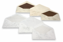 Sobres estampado mármol -  gris y marrón | PIT Packaging.es | Paisdelossobres