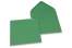 Sobres para tarjetas de felicitación de colores - Verde oscuro, 155 x 155 mm | PIT Packaging.es | Paisdelossobres