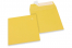 Sobres de papel de color - Amarillo ranúnculo, 160 x 160 mm | PIT Packaging.es | Paisdelossobres