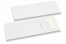 Bolsas para cubiertos blanco con incisión + blanco servilleta de papel | PIT Packaging.es | Paisdelossobres