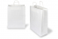 Bolsas de papel con asas redondas  - blanco, 320 x 140 x 420 mm, 100 gramos | PIT Packaging.es | Paisdelossobres