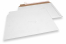 Sobres de cartón rígido para envíos blanco - 375 x 520 mm | PIT Packaging.es | Paisdelossobres