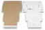 Cajas de envío plegables con cierre adhesivo - blanco | PIT Packaging.es | Paisdelossobres