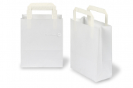 Bolsas de papel con asas planas