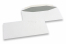 Sobres de papel blancos, 110 x 220 mm (DL), 80 gramos, cierre engomado, peso aprox. cada uno 4 g  | PIT Packaging.es | Paisdelossobres